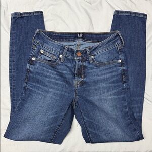 GAP Women's Denim Blue Curvy True Skinny Jeans - 26